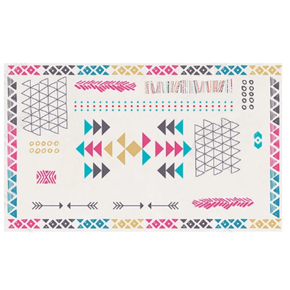 Bohemian Pattern Rectangle Area Rug