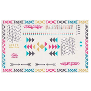 Bohemian Pattern Rectangle Area Rug