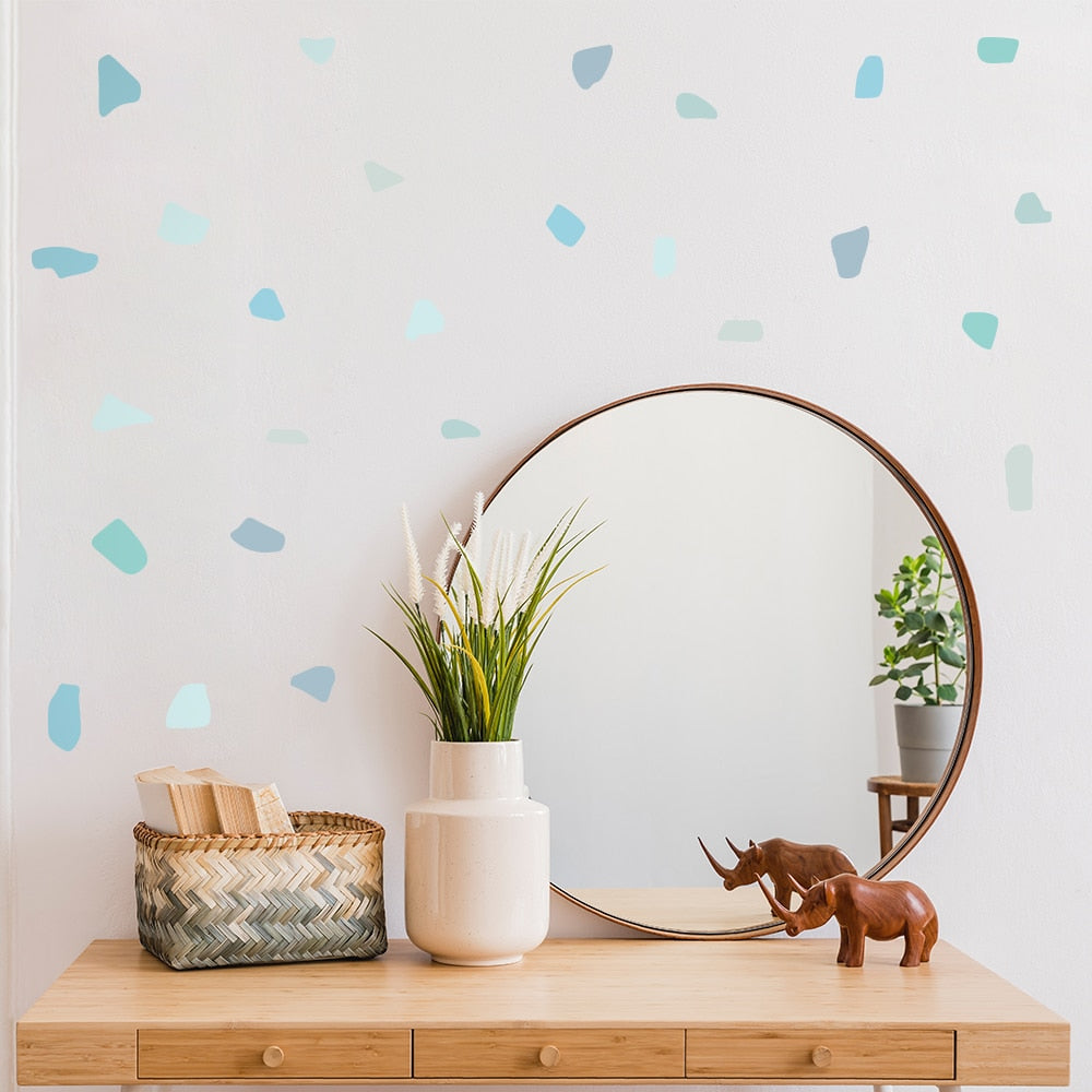 Wall Decals Terrazzo Abstract Pattern
