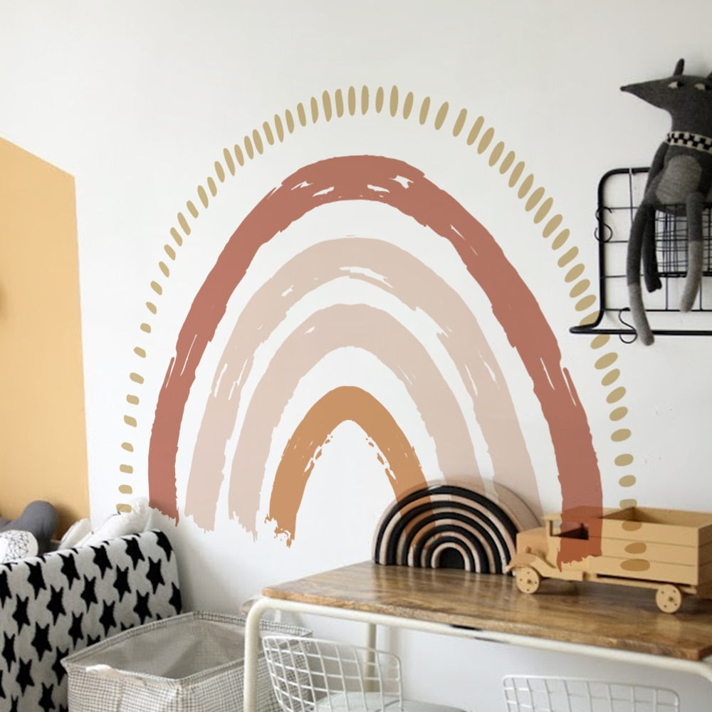 Cartoon Rainbows Wall Decals
