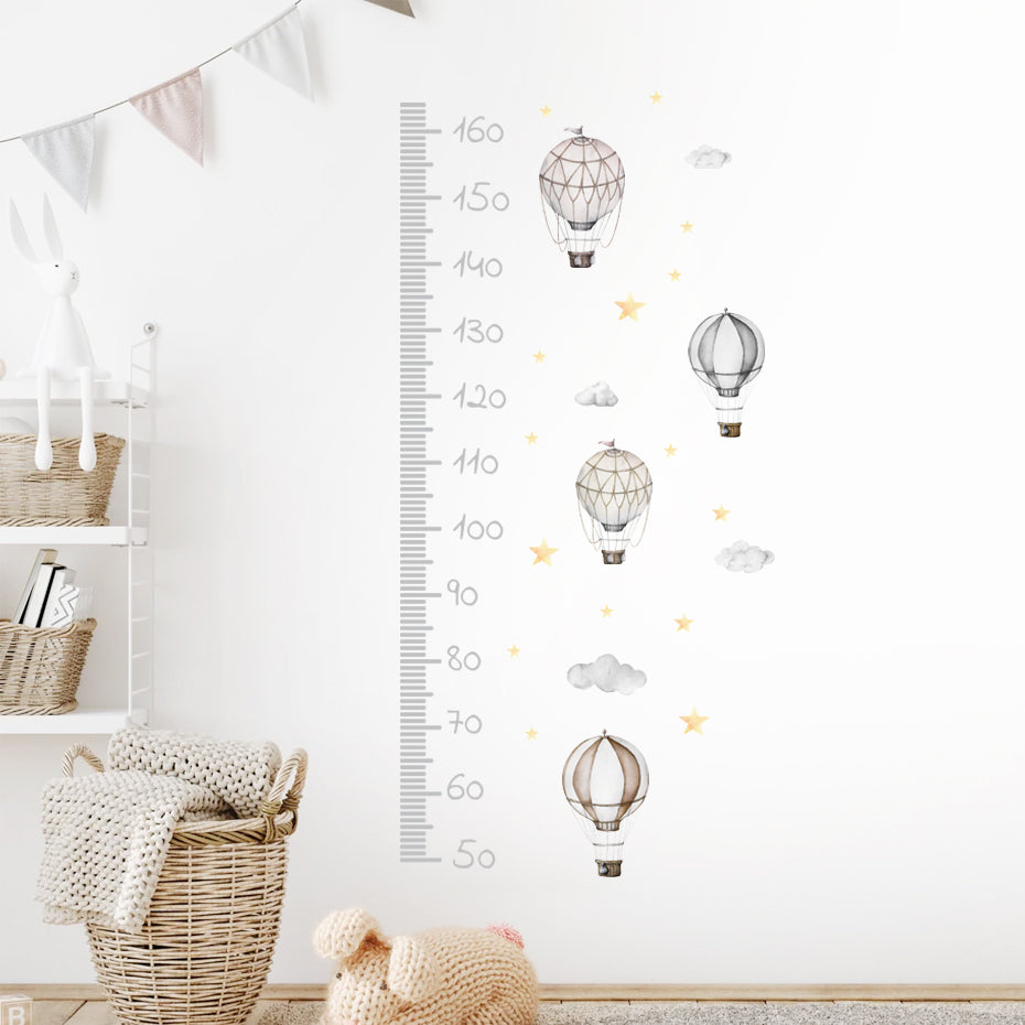 Cartoon Height Measurement Dinosaur Wall Decals