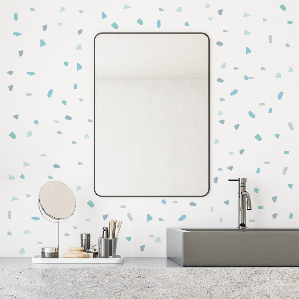 Wall Decals Terrazzo Abstract Pattern