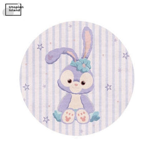 Round Rug Cute Animal Portraits