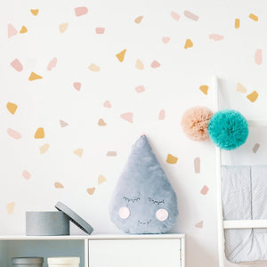 Wall Decals Terrazzo Abstract Pattern