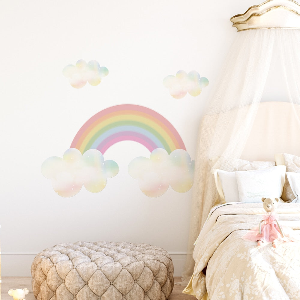Cartoon Rainbows Wall Decals