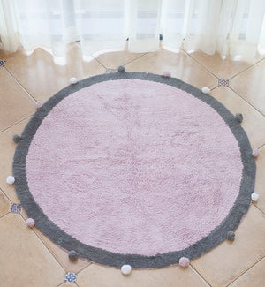 Nordic Cute Soft Round Rug