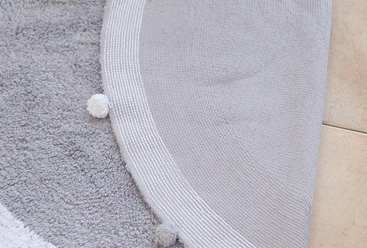 Nordic Cute Soft Round Rug