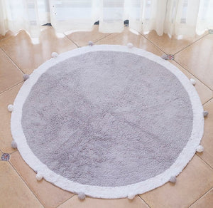 Nordic Cute Soft Round Rug