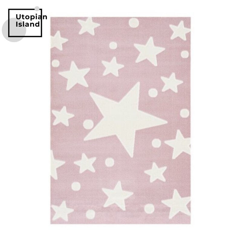 Square Area Rug Stars