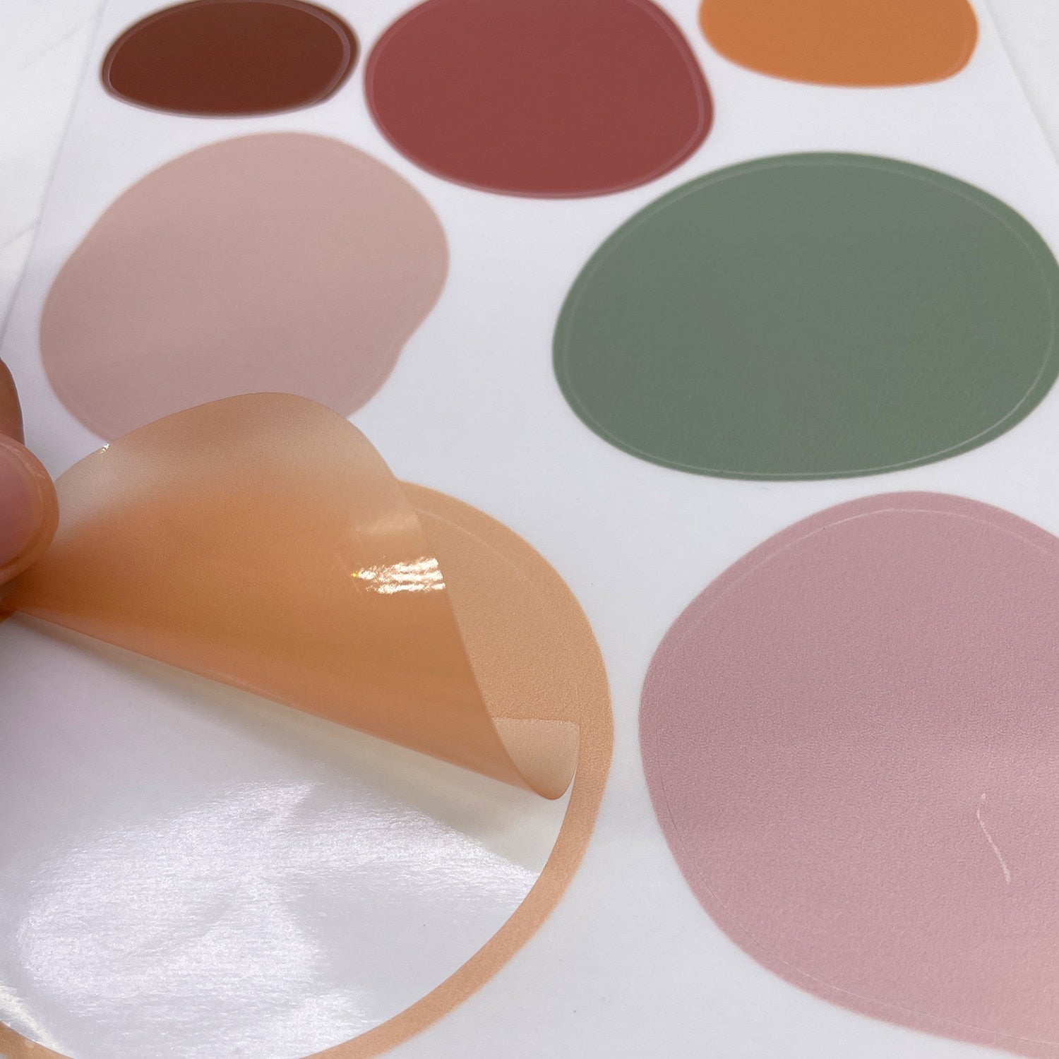 Pattern Wall Decals Polka Dot Styles