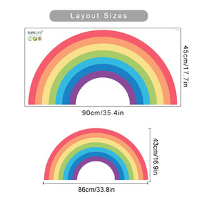 Cartoon Colorful Rainbow Wall Decal