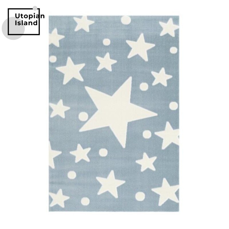 Square Area Rug Stars