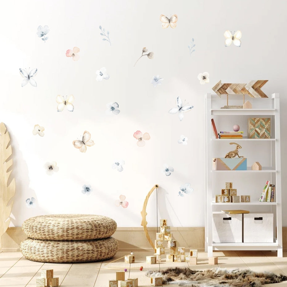 Floral Wall Decals Spring Flowers