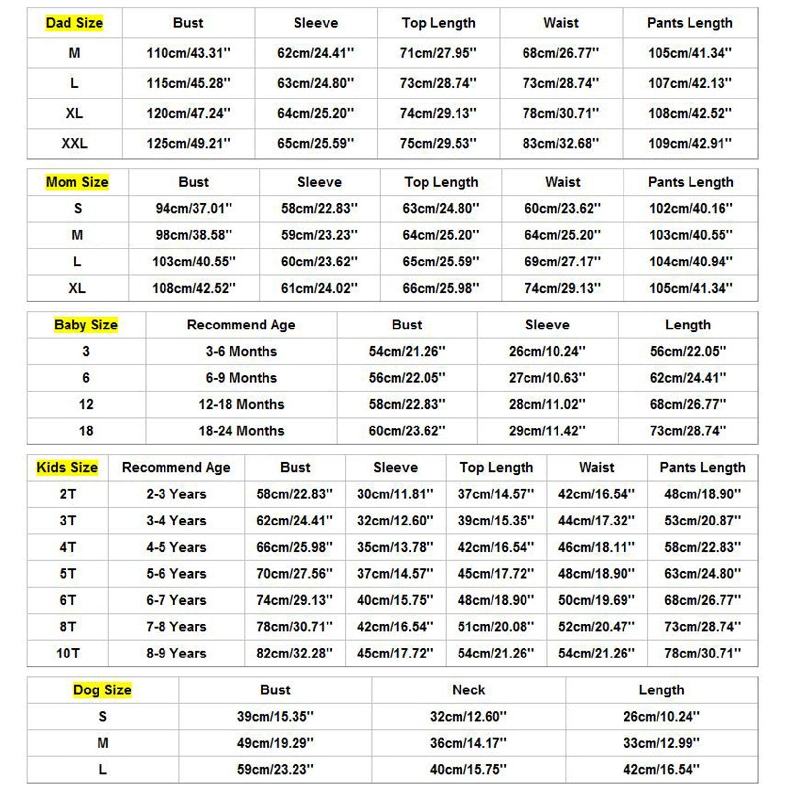 Matching Christmas Pajamas Family Set - T-Rex