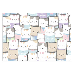 Nursery Cartoon Style Rectangle Area Rug