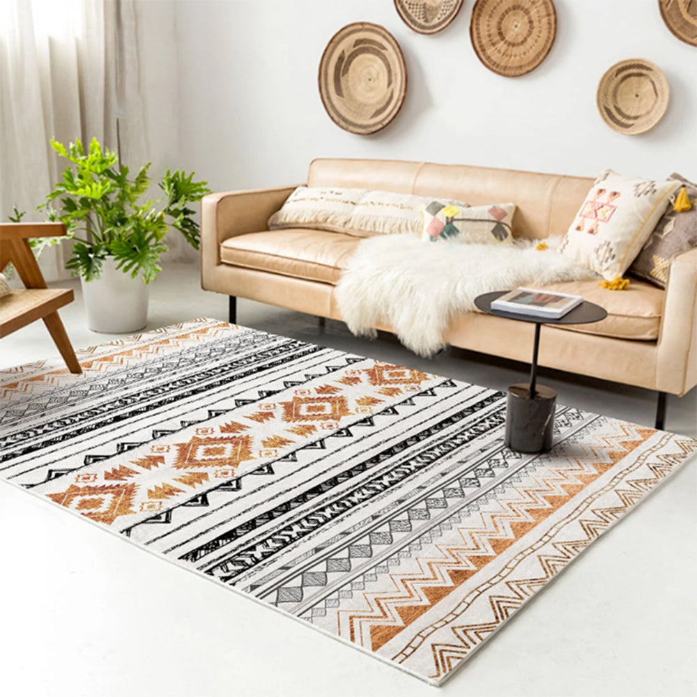 Bohemian Pattern Rectangle Area Rug
