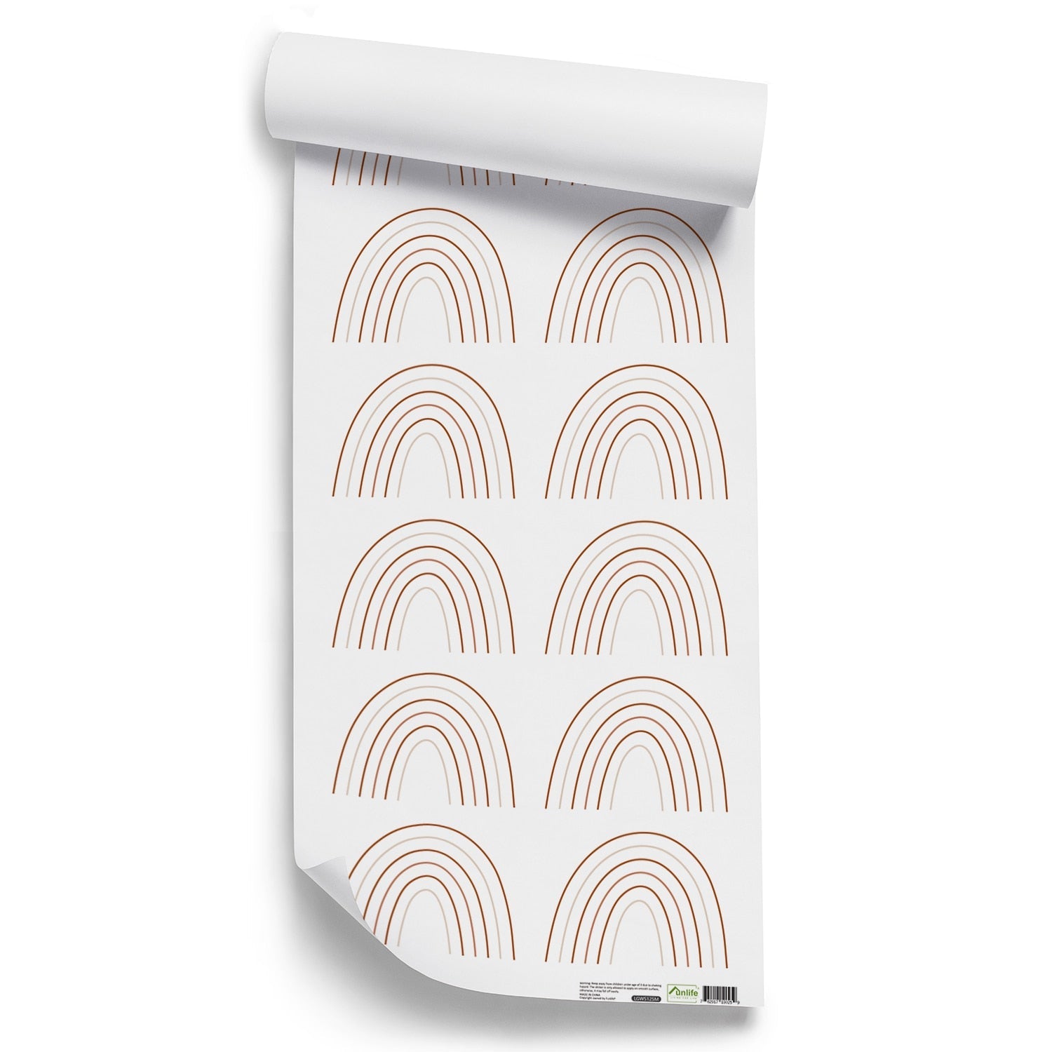 Small Colorful Rainbows Wall Decals