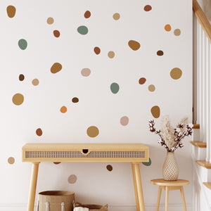 Pattern Wall Decals Polka Dot Styles