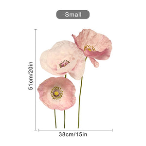 Wall Decals Pink Anemone Flowers