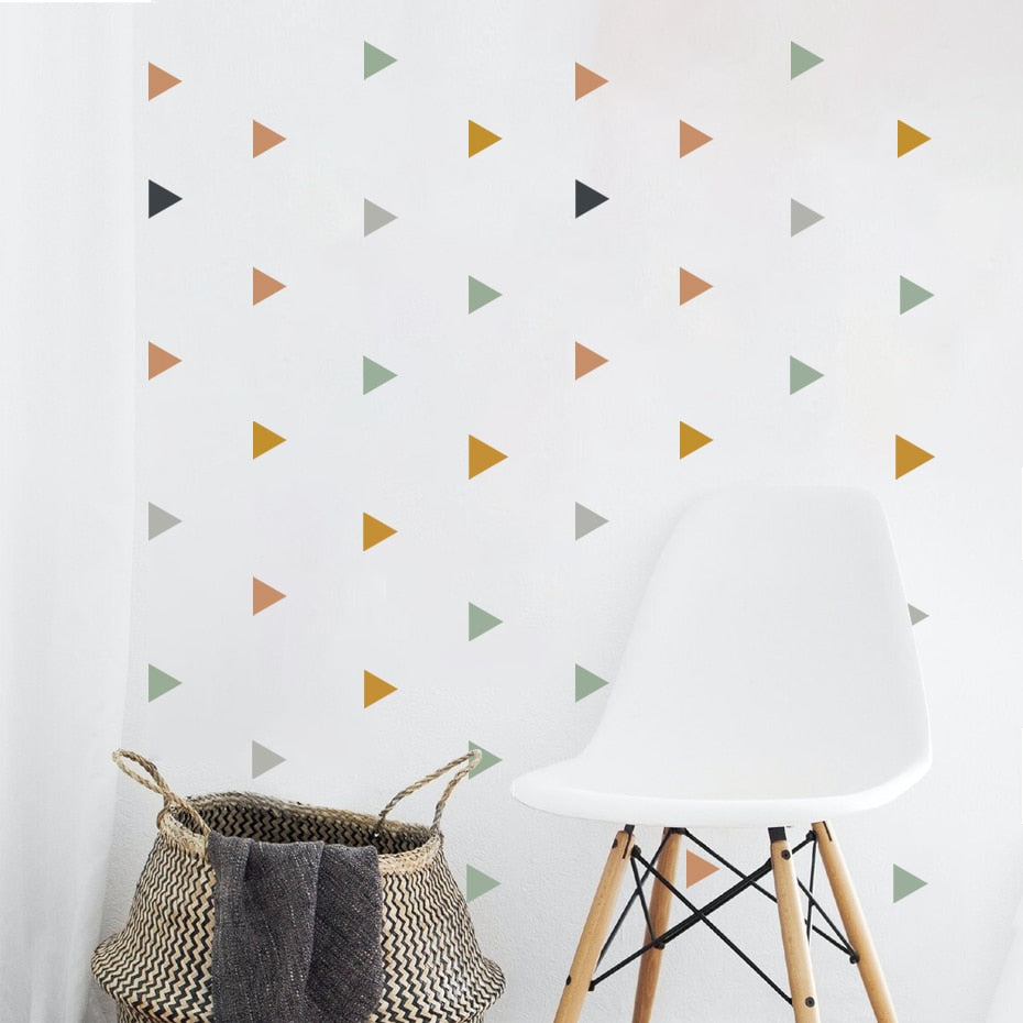 Nursery Wall Decals Triangle Geometric