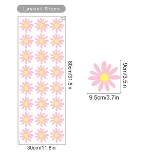 Cartoon Wall Decals Daisy Flower