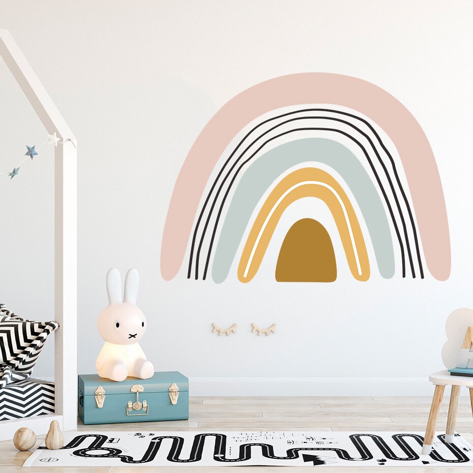 Bohemian Wall Decal Rainbow