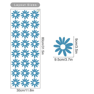 Cartoon Wall Decals Daisy Flower