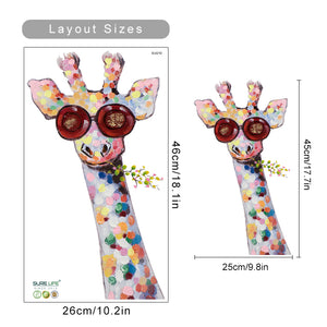 Cool Giraffe Family Wall Decals