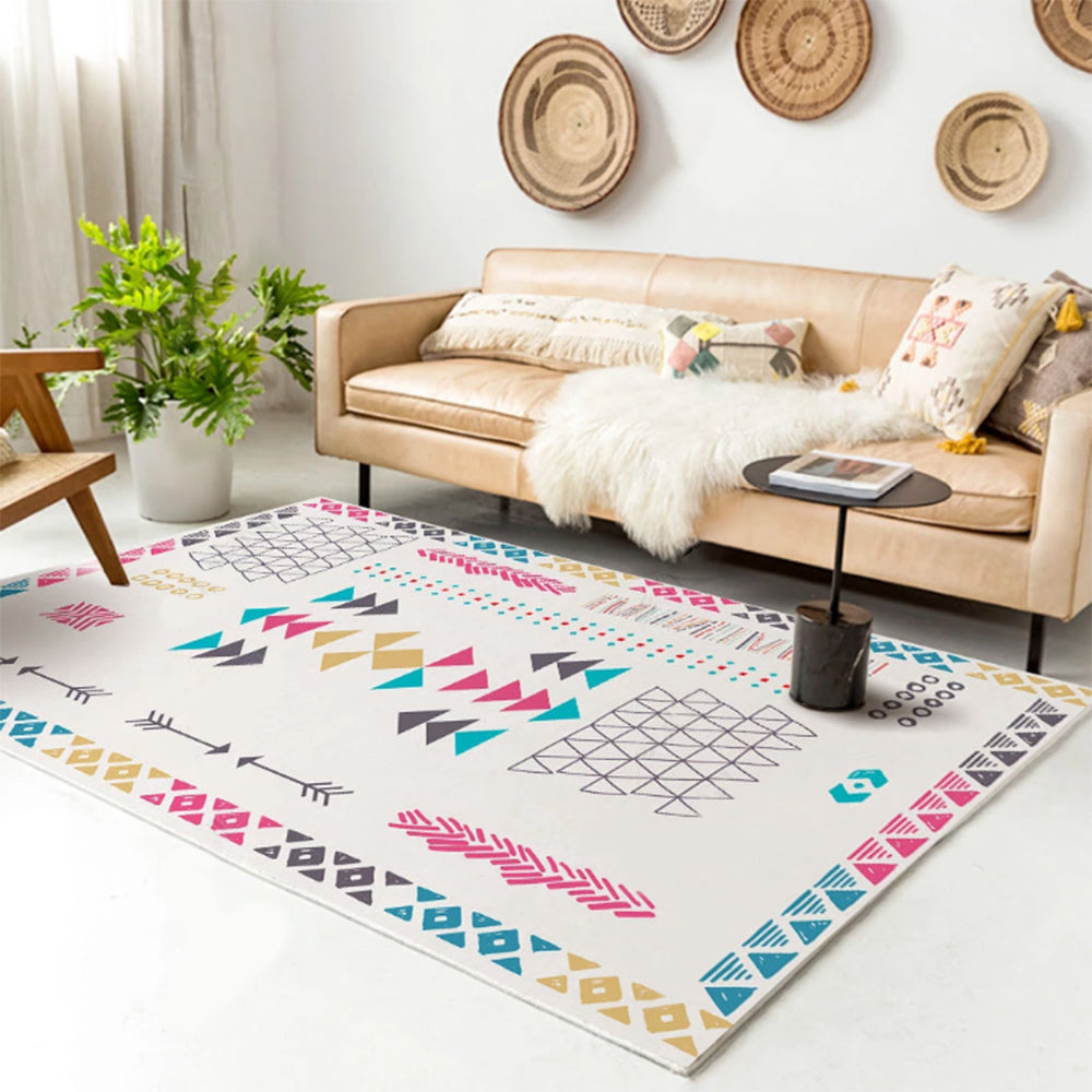 Bohemian Pattern Rectangle Area Rug
