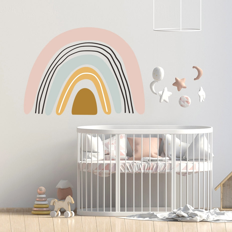 Bohemian Wall Decal Rainbow