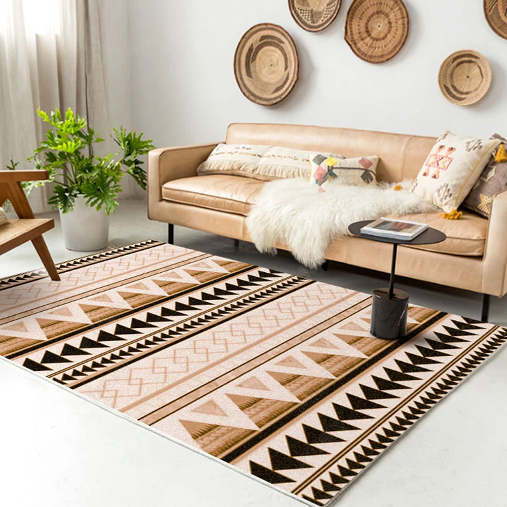 Bohemian Pattern Rectangle Area Rug