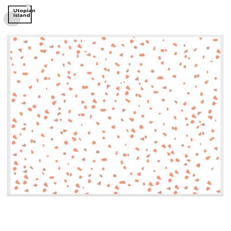 Pattern Area Rug Little Shapes