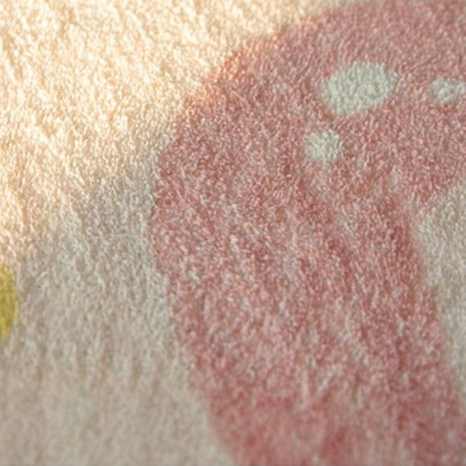 Nursery Area Rug Colorful Animals