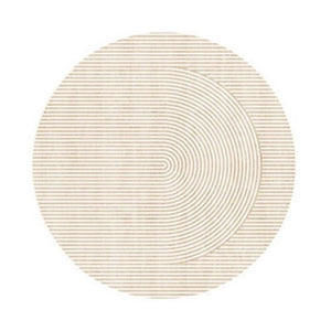 Modern Style Area Round Rug