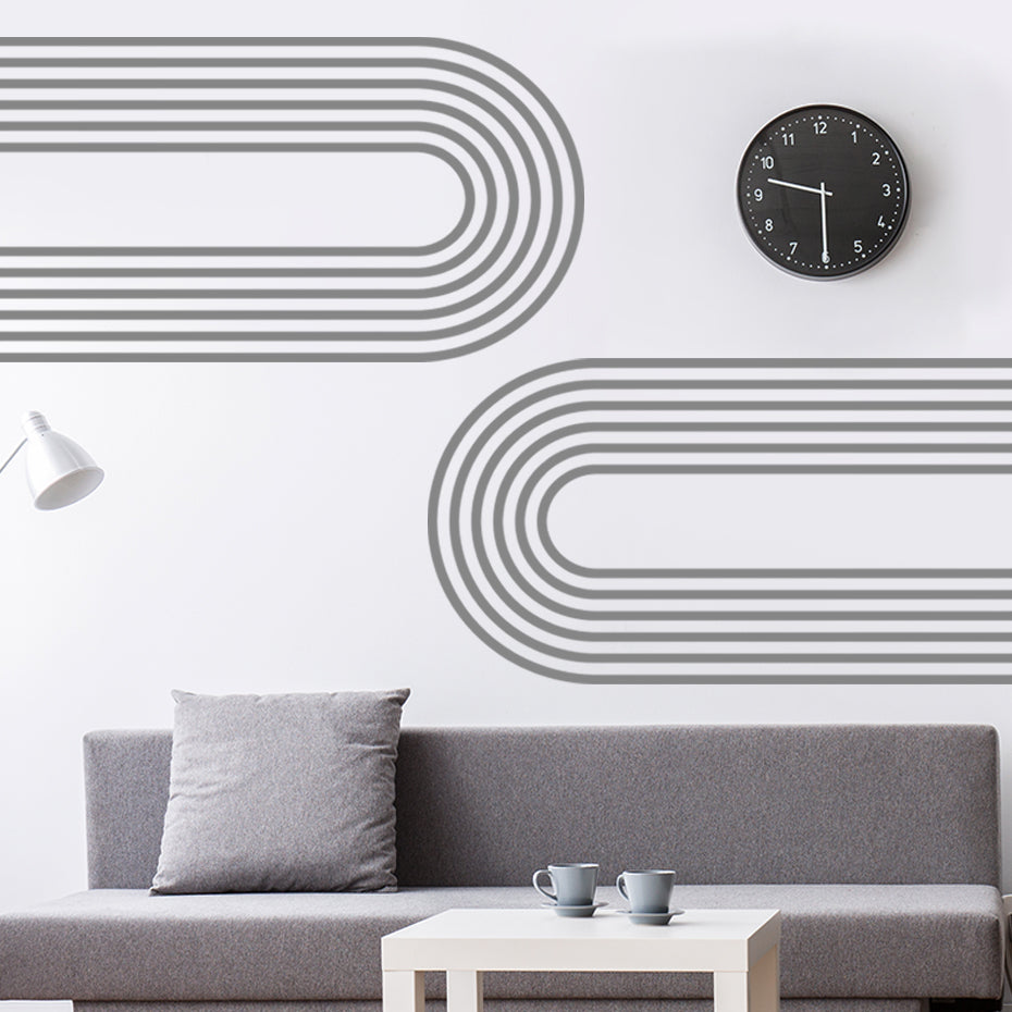 Bohemia Wall Decal Large Arch Rainbow