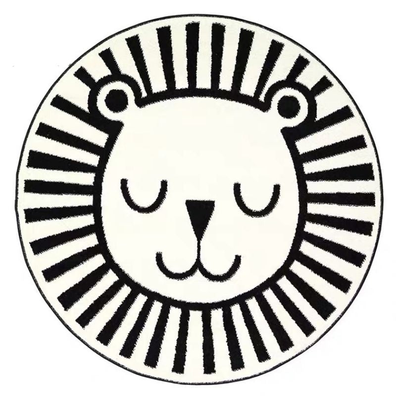 Nursery Soft Area Rug Little Lion