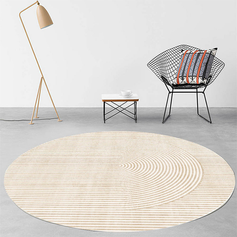 Modern Style Area Round Rug