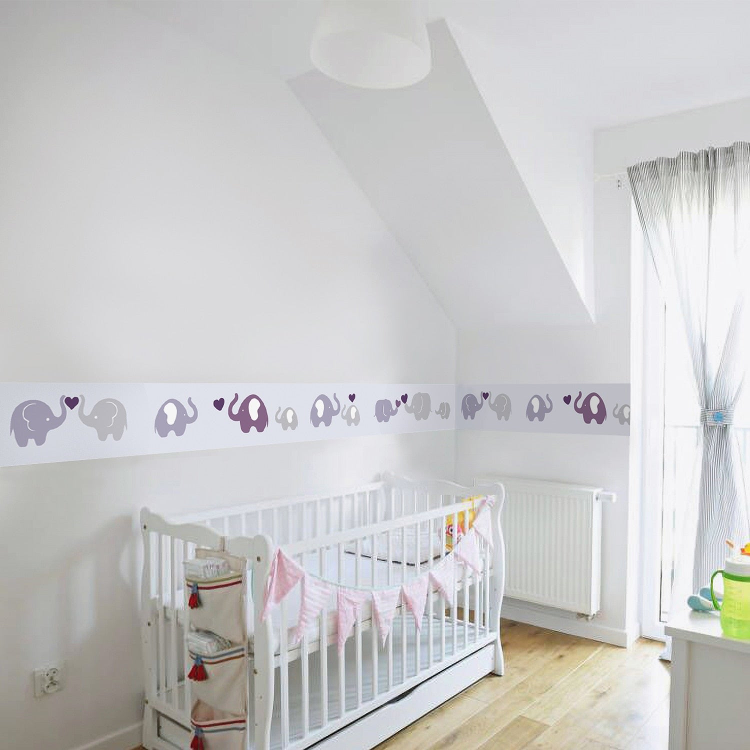 Border Cartoon Style Wall Decals