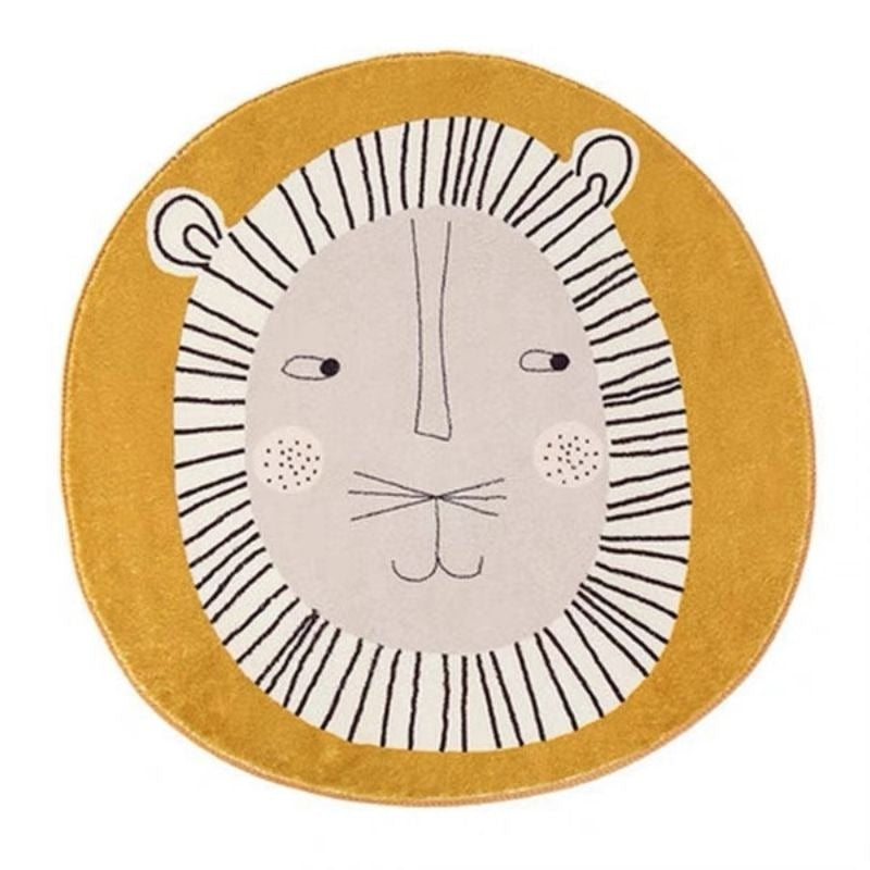 Nursery Soft Area Rug Little Lion
