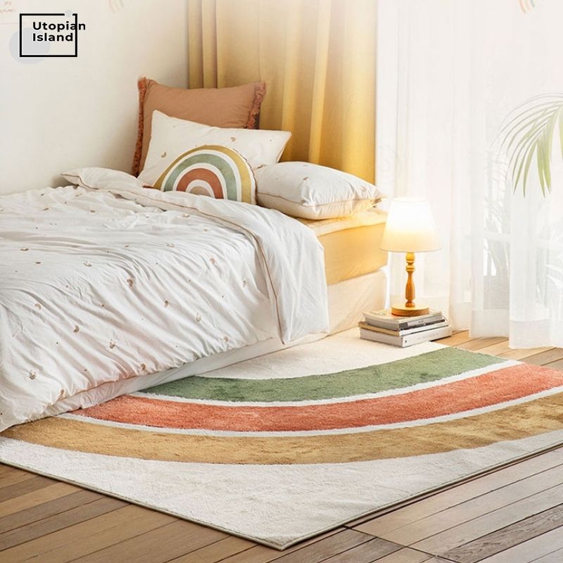Area Rug Nature Color Rainbow
