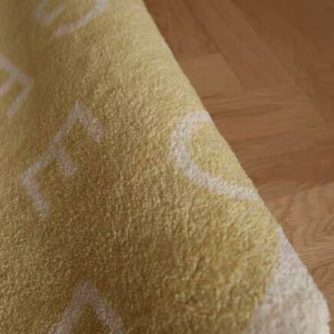 Round Nursery Rug ABC Alphabet