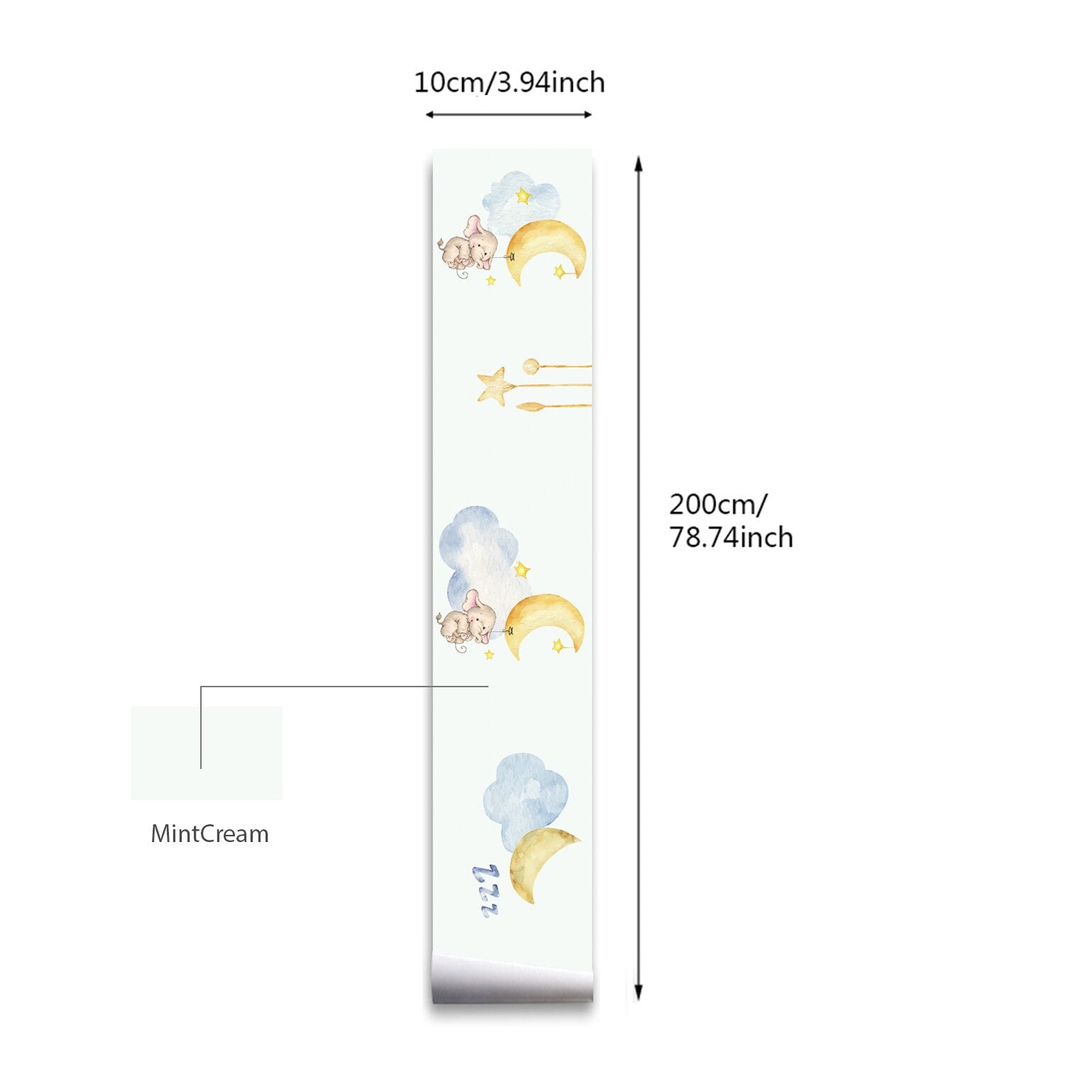 Border Cartoon Style Wall Decals