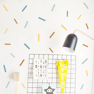 Nursery Wall Decals Colourful Sprinkles