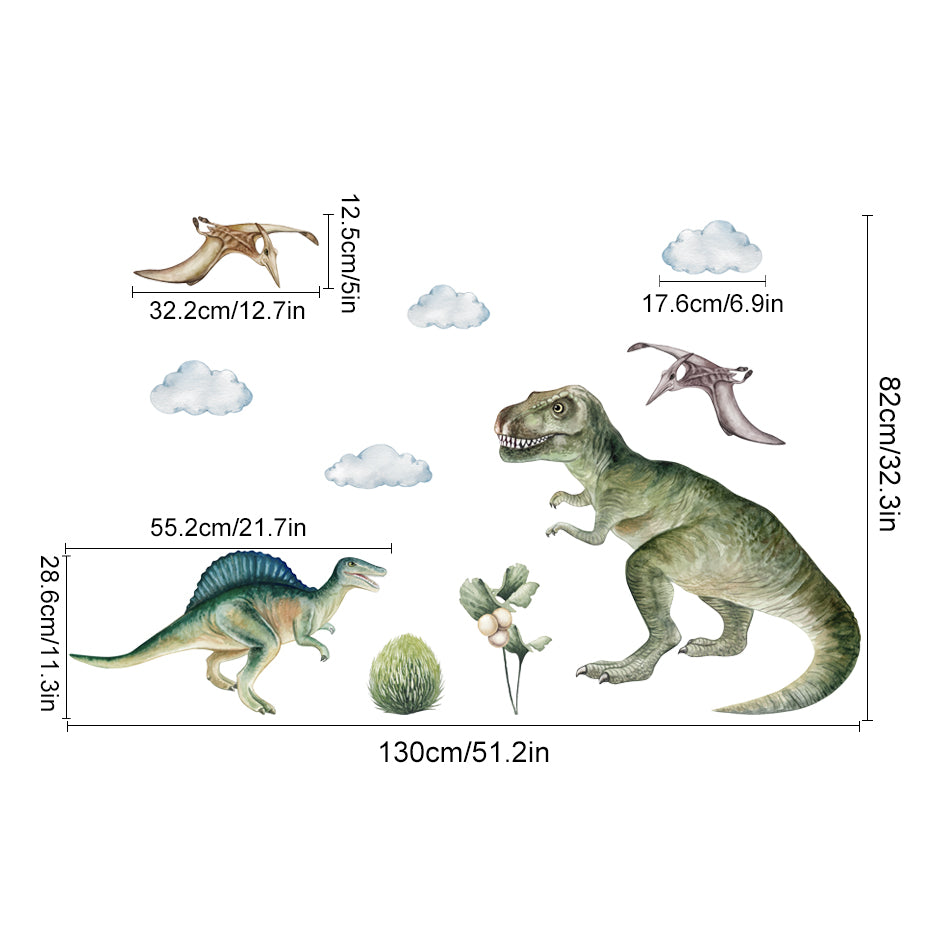 Wall Decals Tyrannosaurus And Dinosaurs