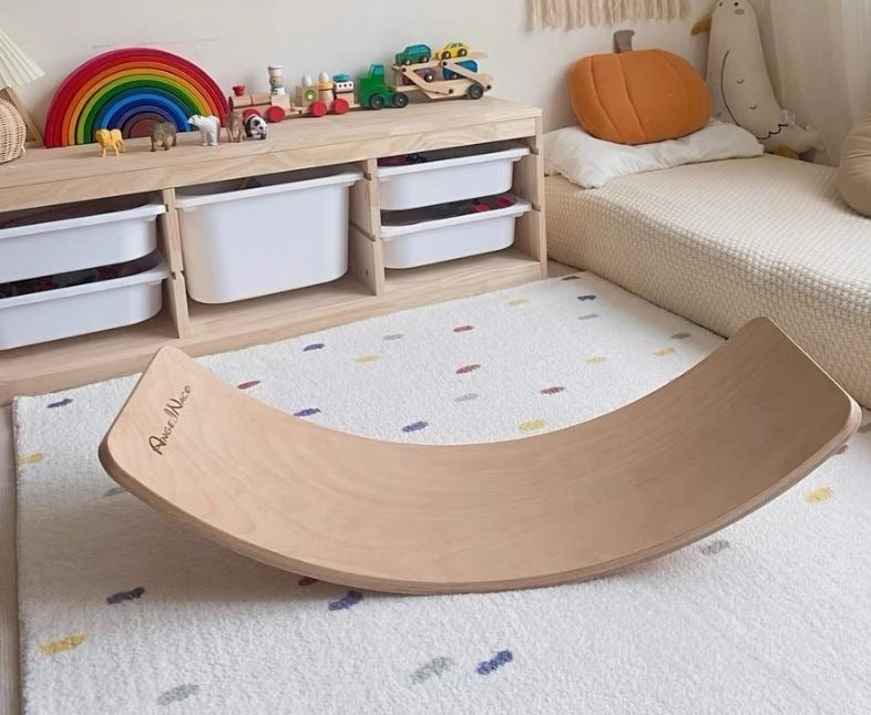 Nursery Soft White Area Rug Dots