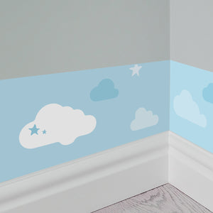 Border Cartoon Style Wall Decals