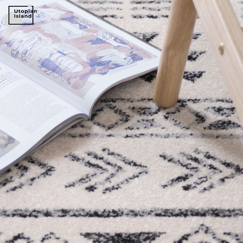 Moroccan Style Round Area Rug