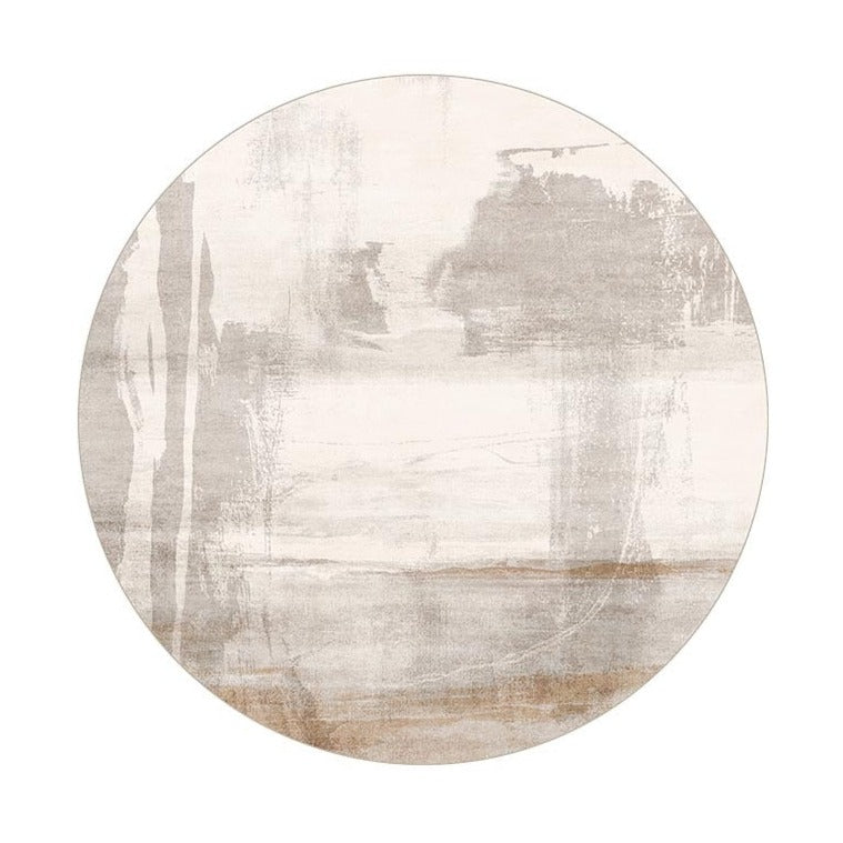 Modern Style Area Round Rug