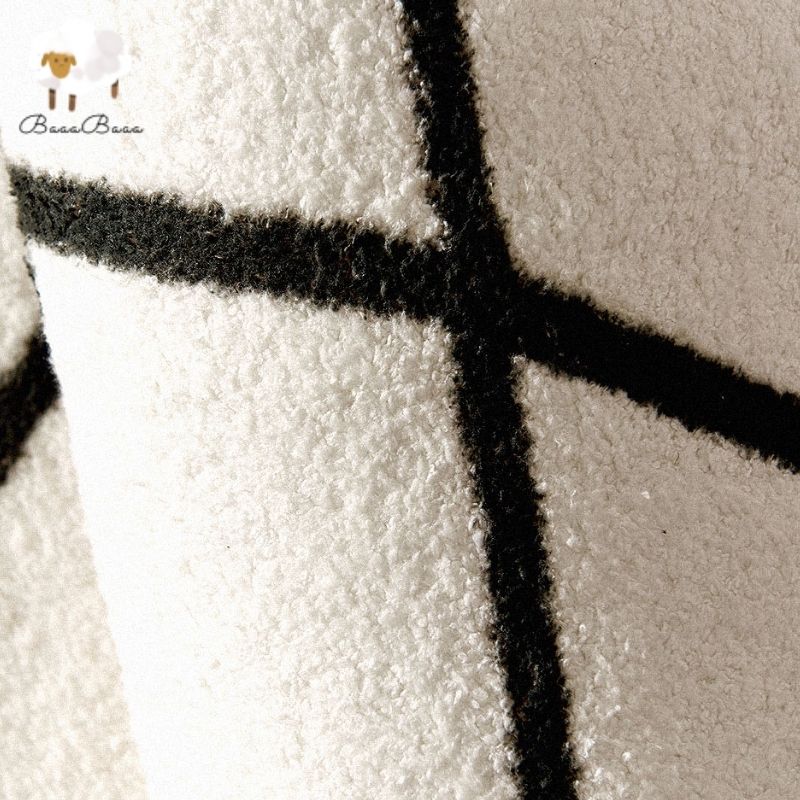 Soft Area Rug Wavy Stripes