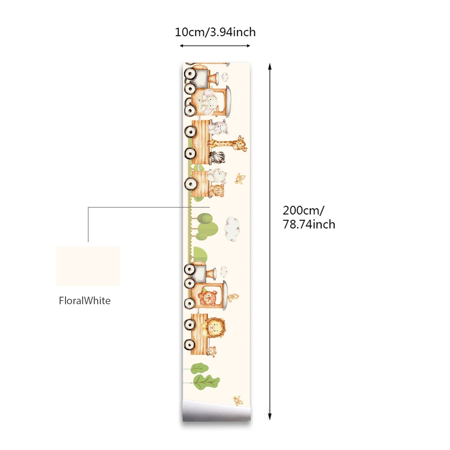 Border Cartoon Style Wall Decals